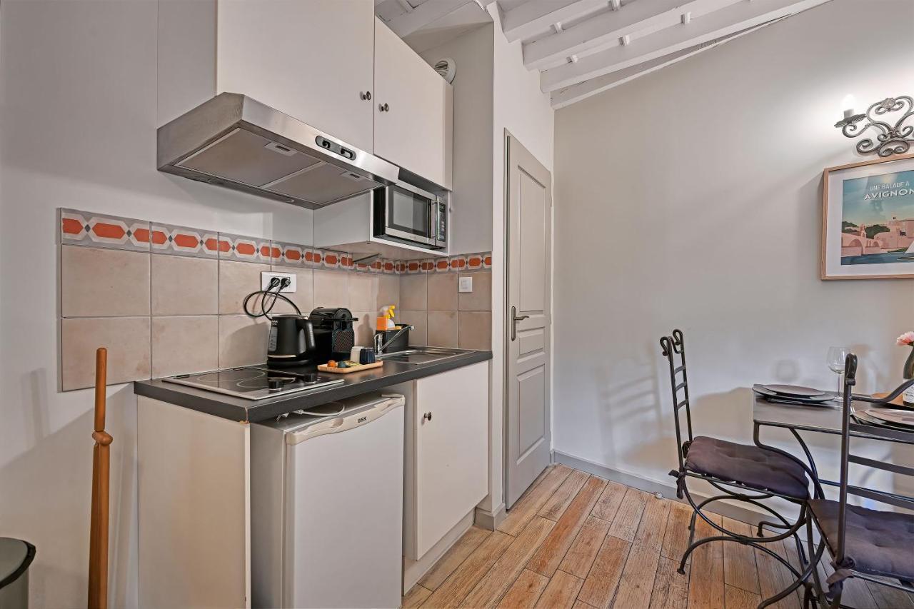 Au Coeur Des Papes, Dans Batisse De Charme Studios & Appartements En Coeur De Ville Avignon Ngoại thất bức ảnh