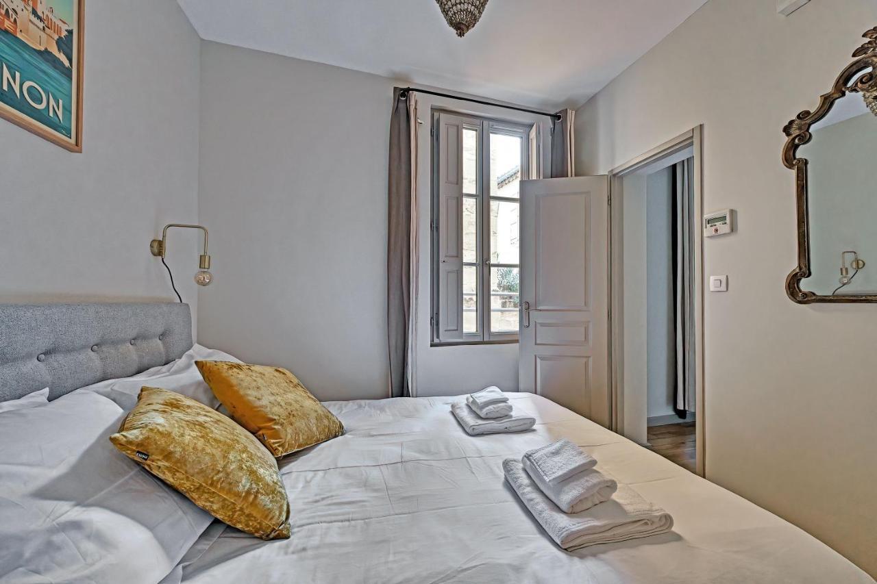 Au Coeur Des Papes, Dans Batisse De Charme Studios & Appartements En Coeur De Ville Avignon Ngoại thất bức ảnh